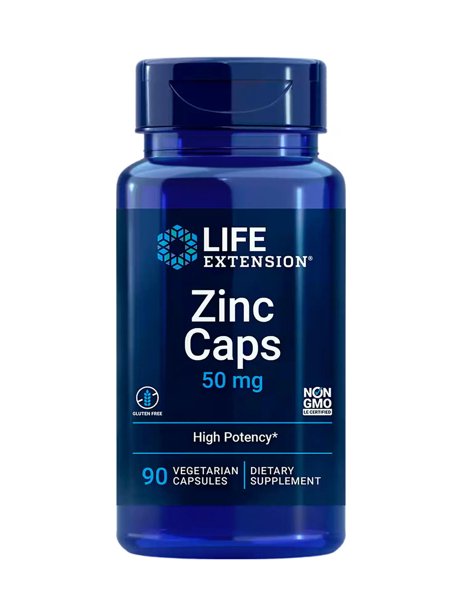 Life Extension Zinc - 50mg - 90 Capsules - PURESUPPLY