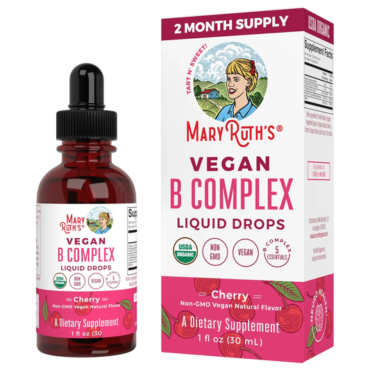 Gotas de complejo B (30ml) / B Complex Drops, Cherry, Org, (1oz)