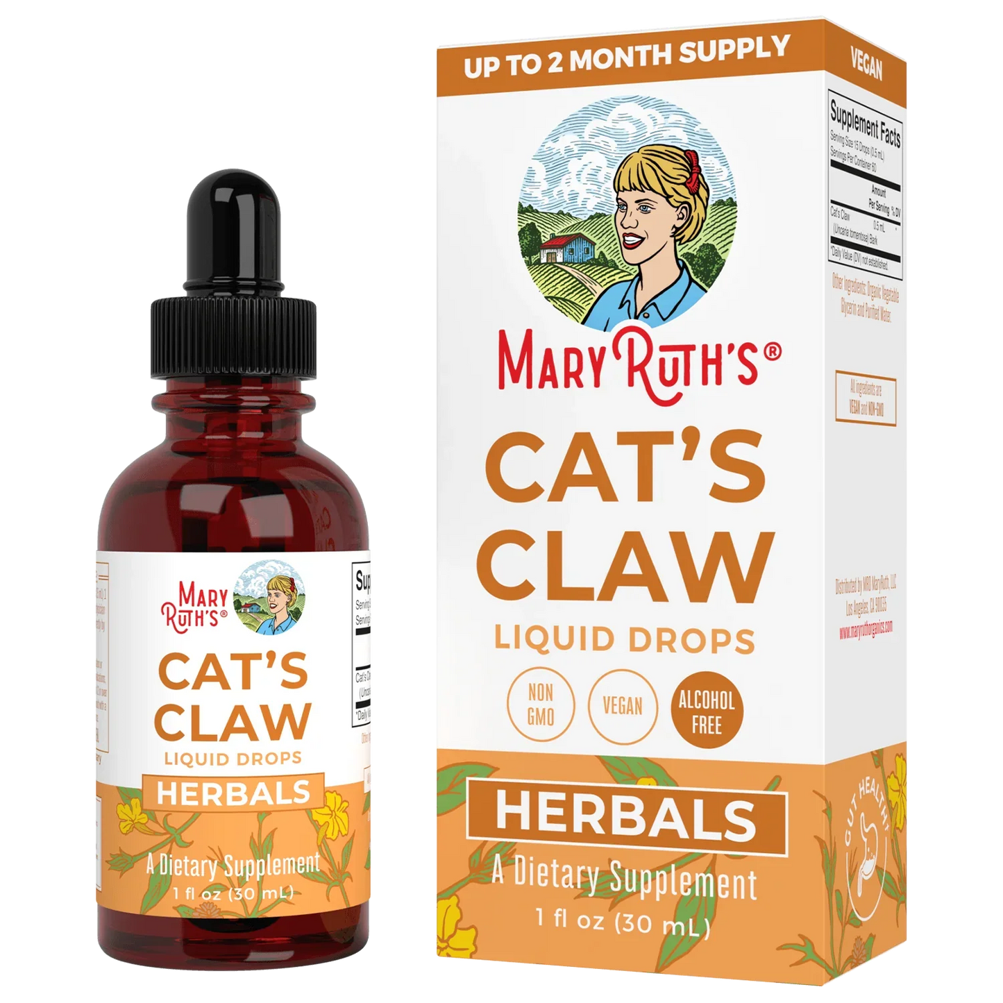 Gotas líquidas de uña de gato (30ml) / Cat's Claw Drops, (1oz)