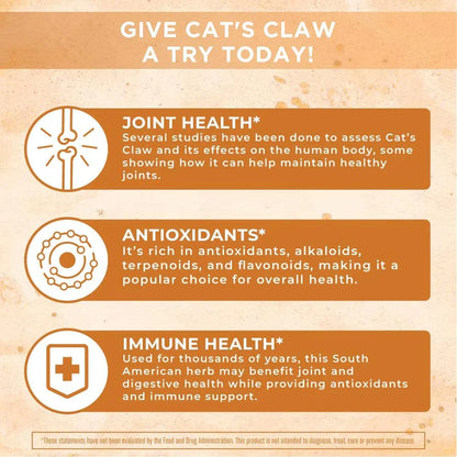 Gotas líquidas de uña de gato (30ml) / Cat's Claw Drops, (1oz)