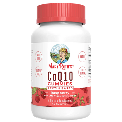 CoQ10 (Coenzima Q10) Gomitas/ CoQ10 Gummies, Raspberry, 60 ct