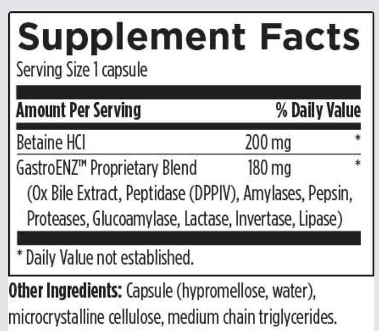 Digestzymes™ (90 caps), Designs for Health