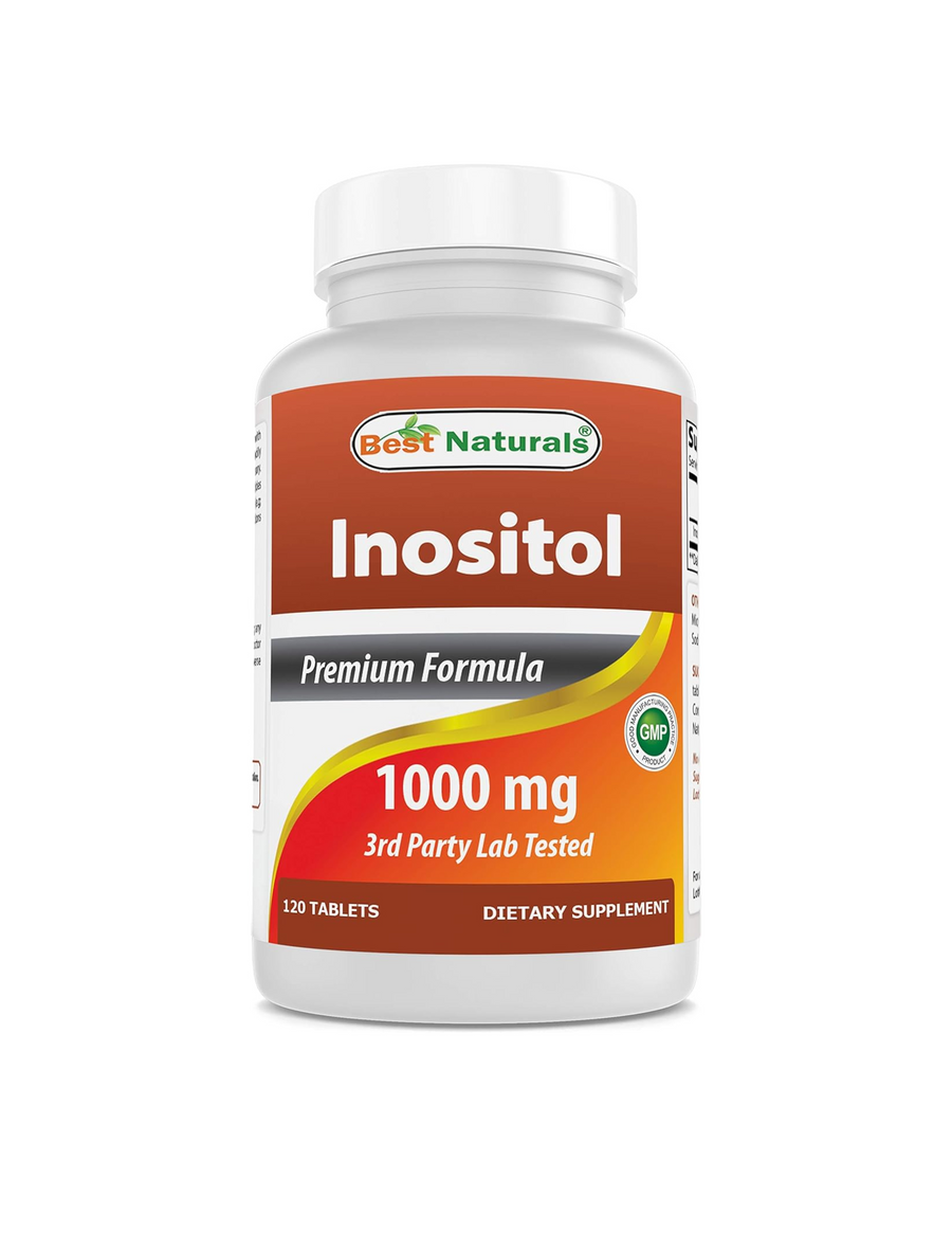 Inositol 1000 mg (120 tabs), Best Naturals