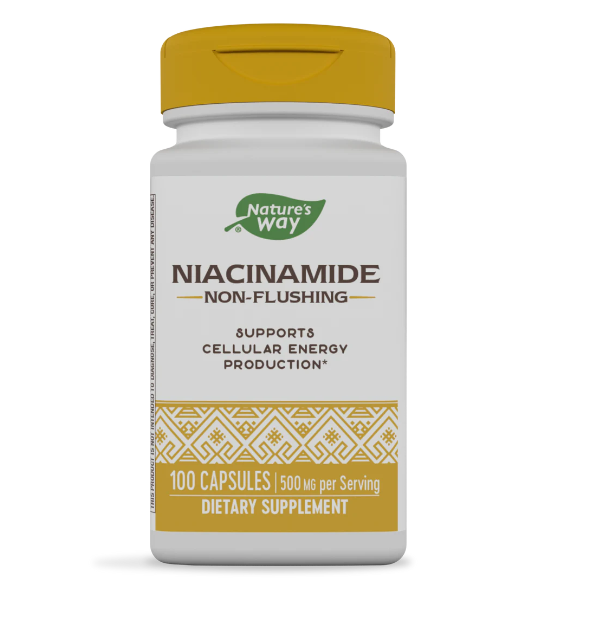 Niacinamida 500 mg (100 caps), Nature's Way