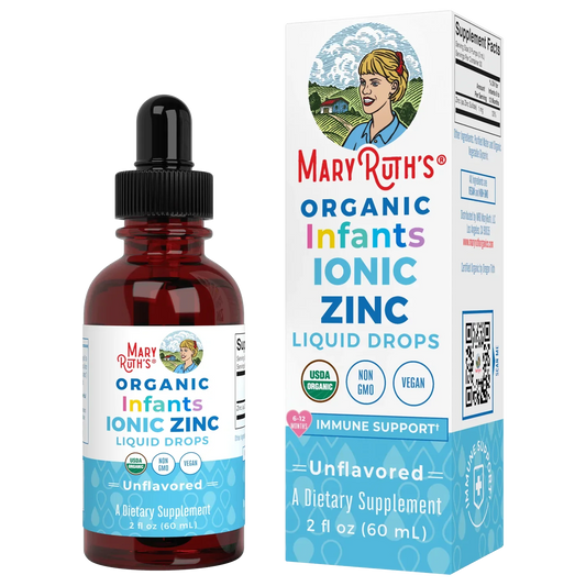 Zinc Líquido Infantil Orgánico (60ml) / Infant Zinc Drops, Unflavored, Org, 2 oz