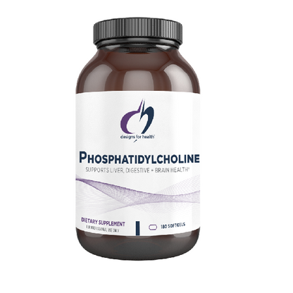 OFERTA 25% Fosfatidilcolina (180 softgels), Salud Óptima, Designs for Health