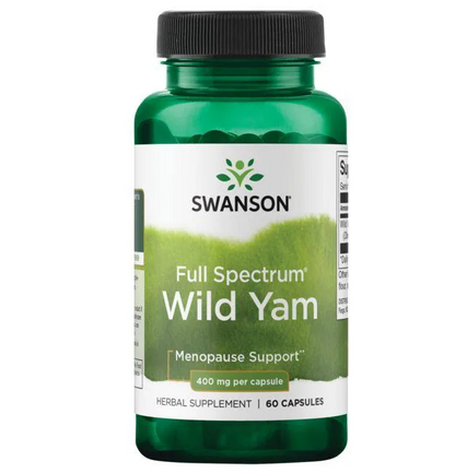 Swanson Full Spectrum Wild Yam 400 miligramos, 60 cápsulas