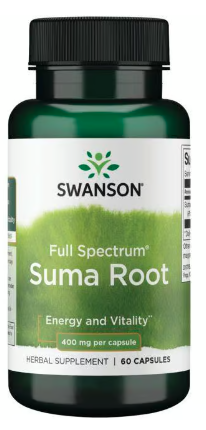 Raíz de Suma  (400 mg/60 cápsulas), Swanson