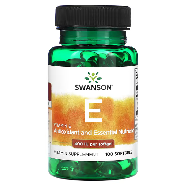 Vitamin E, 400 IU ,268 mg ( 100 softgels), Swanson