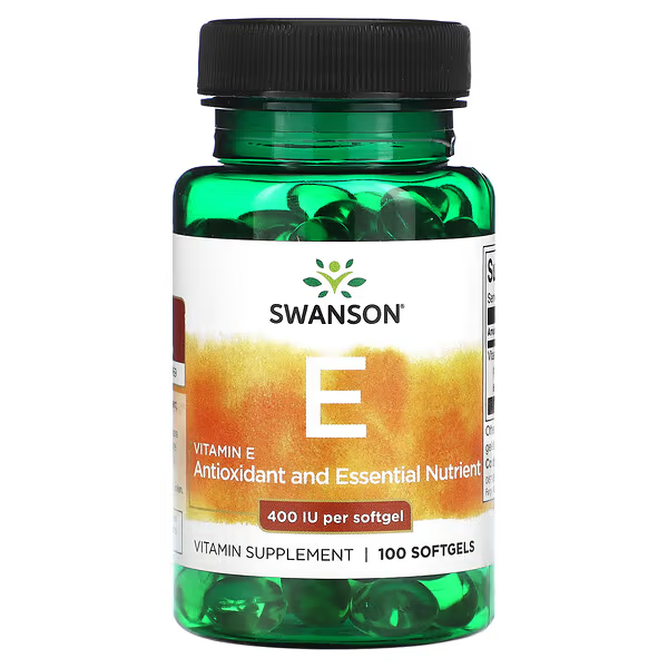 OFERTA 25% Vitamina E, 400 IU ,268 mg ( 100 softgels), Swanson