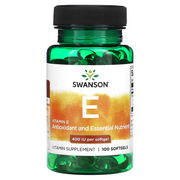 Vitamina E-400 400 IU, 268 mg (250 softgels), Swanson