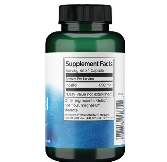 Inositol 650mg (100 caps)