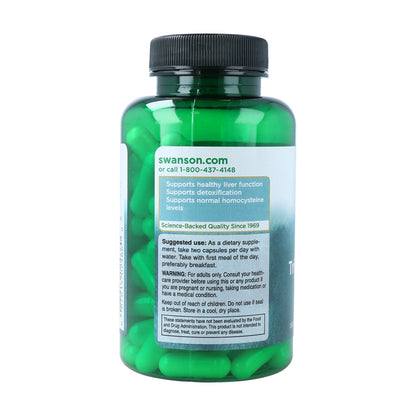 Swanson TMG (trimetilglicina), 500 mg 90 cápsulas Betaina Salud Higado