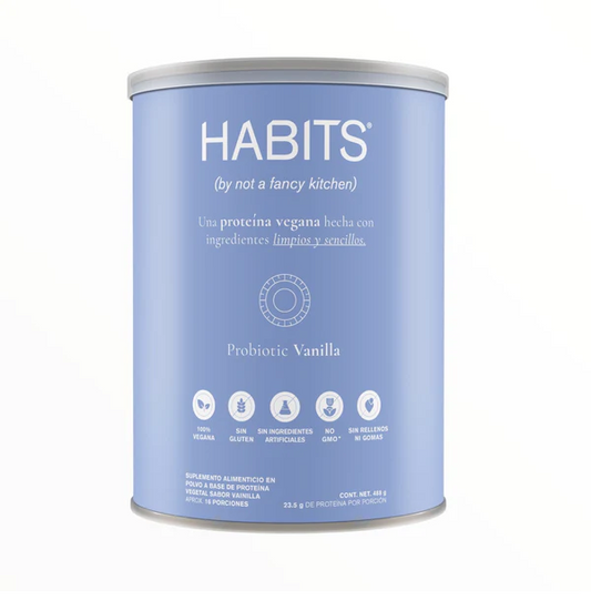 Proteina Probiotica sabor Vainilla - 488g, Habits