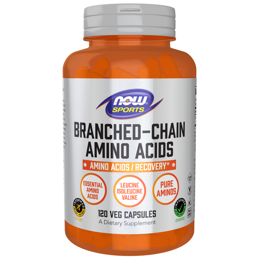 Aminoácidos de cadena ramificada (120 Veg Caps)/ Branched Chain Amino Acids