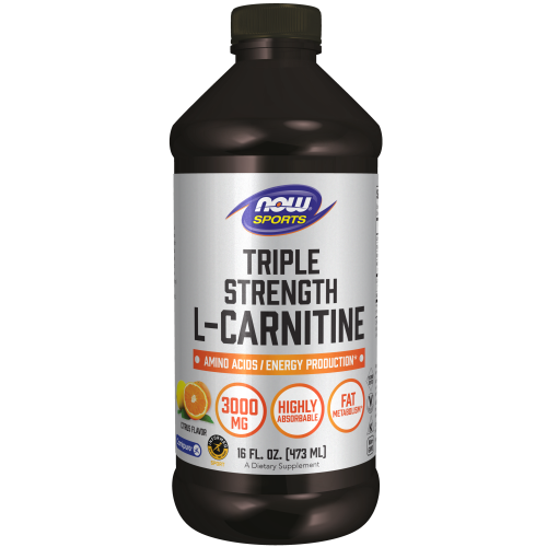 L-Carnitina 3000mg, Líquido de Triple Fuerza (16fl oz) / L-Carnitine, Triple Strength Liquid