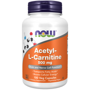 Acetil-L-Carnitina 500 mg (100 Vegcaps)/ Acetyl-L-Carnitine