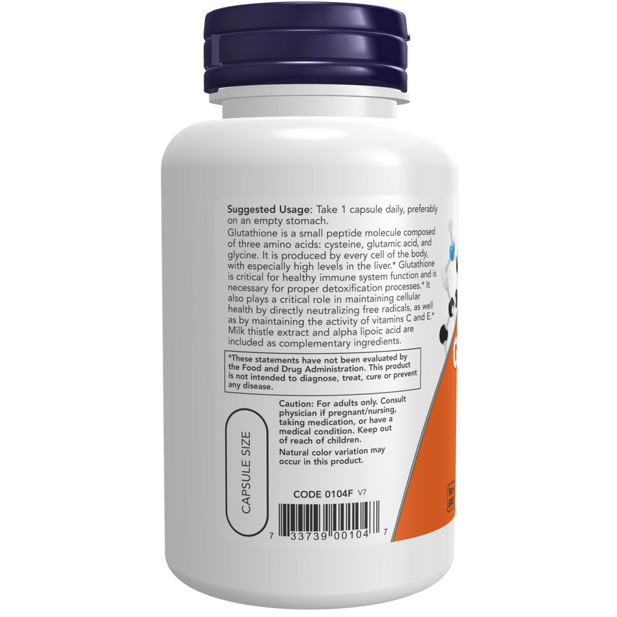 Glutatión 500 mg (60 Vegcap) / Glutathione 500 mg