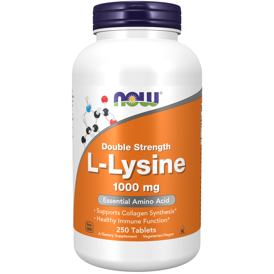 L-Lysine, Double Strength 1000 mg (250 TAB)/ L-Lisina, Doble Fuerza 1000 mg