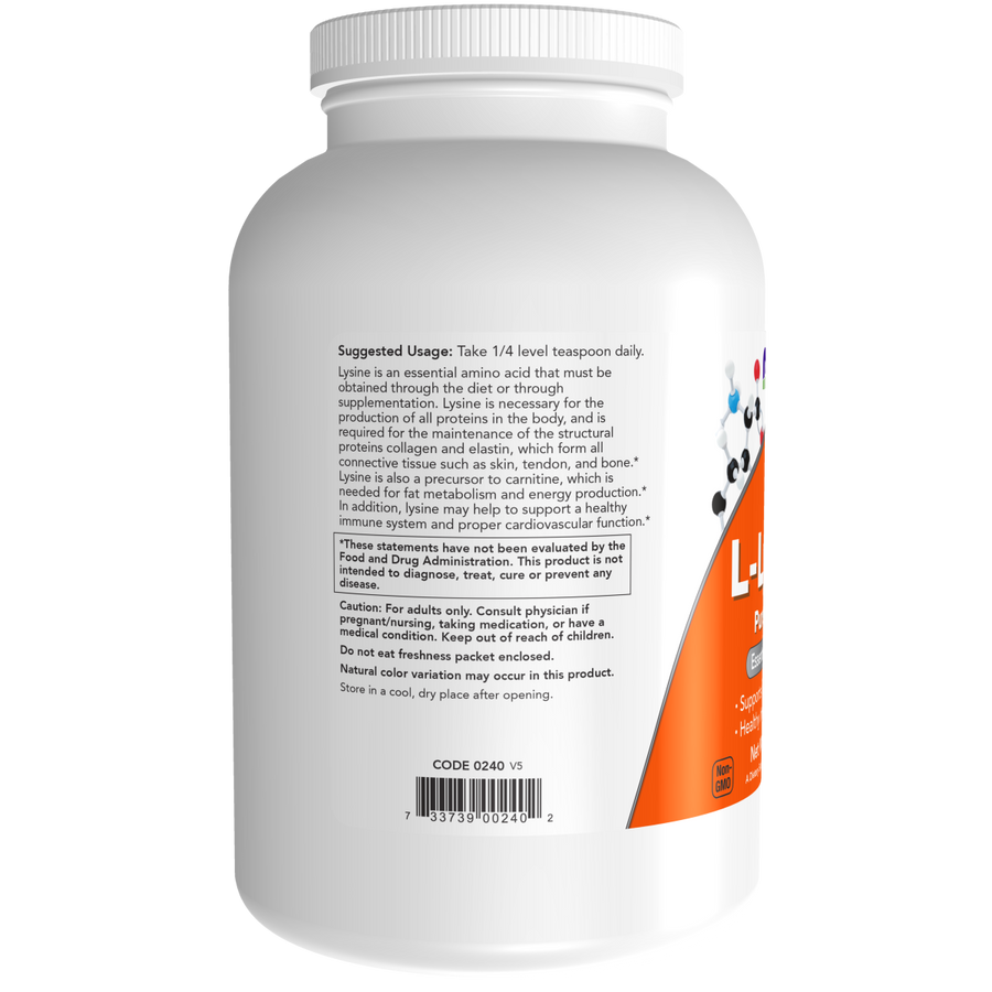 L-lisina en polvo (1 lb) / L-Lysine Powder