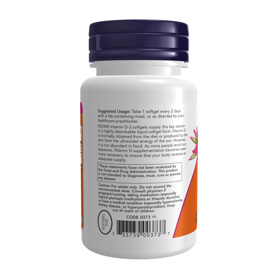 Vitamina D-3 5000 IU (240 SOFTGELS)/ Vitamin D-3 5000 IU