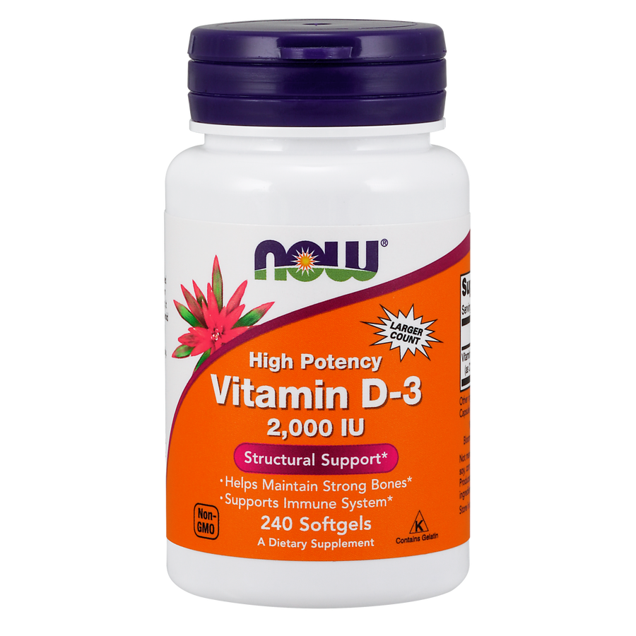 Vitamina D-3 2000 UI (240 Softgels)/ Vitamin D-3 2000 UI