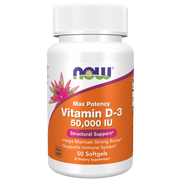 Vitamina D-3 50,000 UI (50 Softgels) / Vitamin D-3 50,000 IU