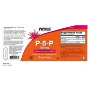 P-5-P 50 mg (90 Veg Capsules)