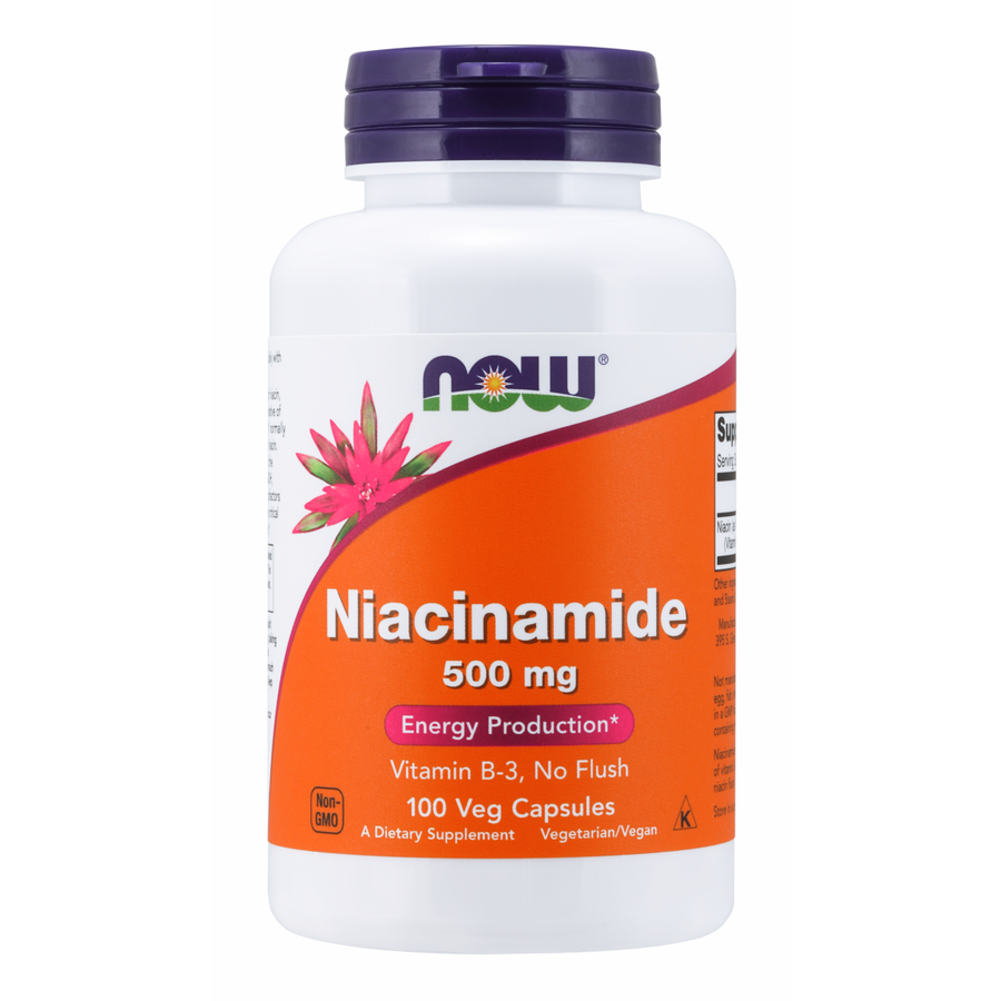 Niacinamide (B-3) 500 mg (100 Veg Caps)/ Niacinamida (B-3) 500 mg