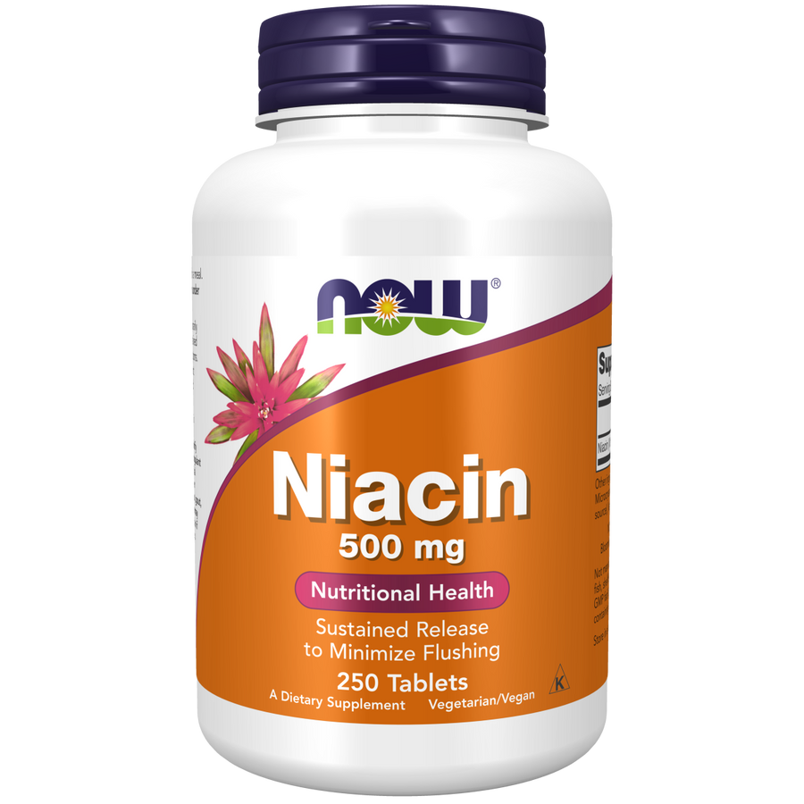 Niacina 500 mg (250 TAB)/ Niacin 500 mg Tablets