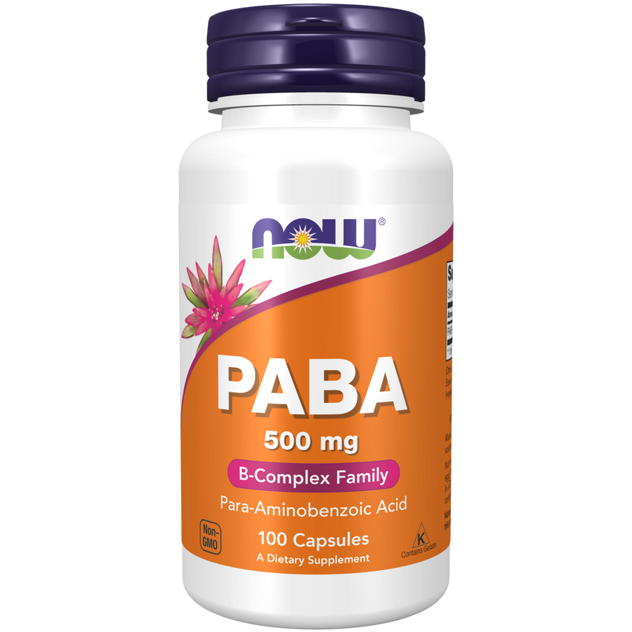 PABA 500 mg 100 Capsules