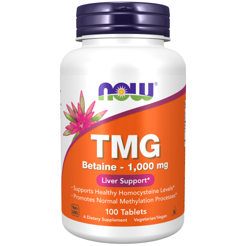 TMG Betaína 1.000 mg (100 TAB) /TMG Betaine 1,000 mg Tablet