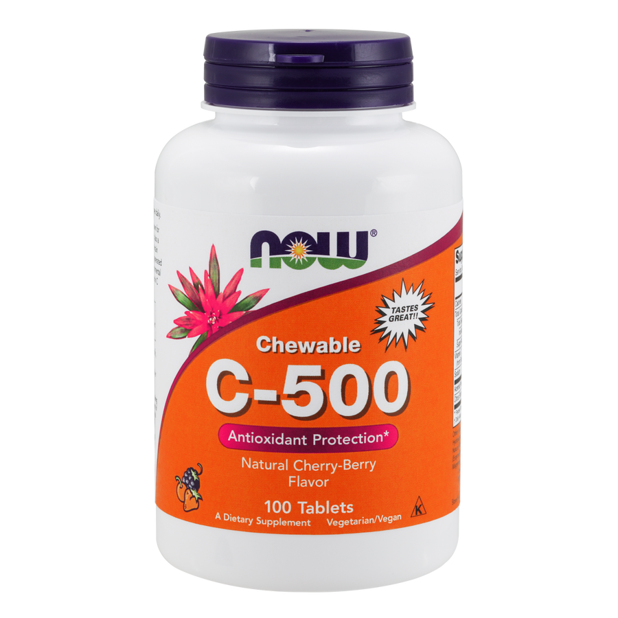 Vitamina C-500 (100 Tablets)/ Vitamin C-500 Cherry Chewable