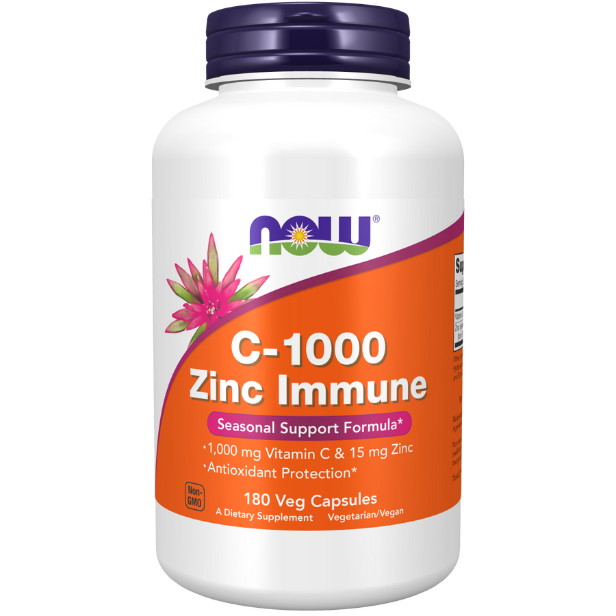 Inmune  Vit C-1000  & Zinc (180 Veg Caps) / Immune Vit C-1000 & ZINC