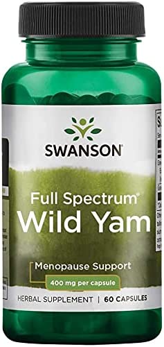 Swanson Full Spectrum Wild Yam 400 miligramos, 60 cápsulas