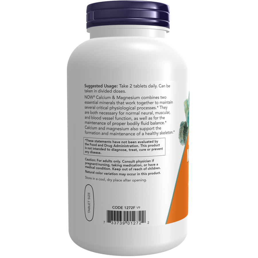 Calcio y Magnesio /Calcium & Magnesium (250 Tablets)