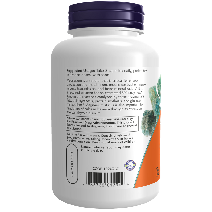 Magnesio Citrate 400 mg (120 Vegcaps)/ Magnesium Citrate 400mg