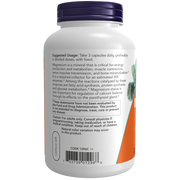 Citrato de Magnesio 400mg  (240 Veg Caps)/ Magnesium Citrate Veg Capsules