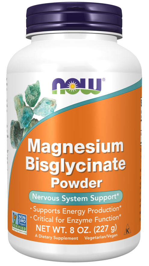 Bisglicinato de magnesio en polvo 8oz (227g) / Magnesium Bisglycinate Powder 8 Oz