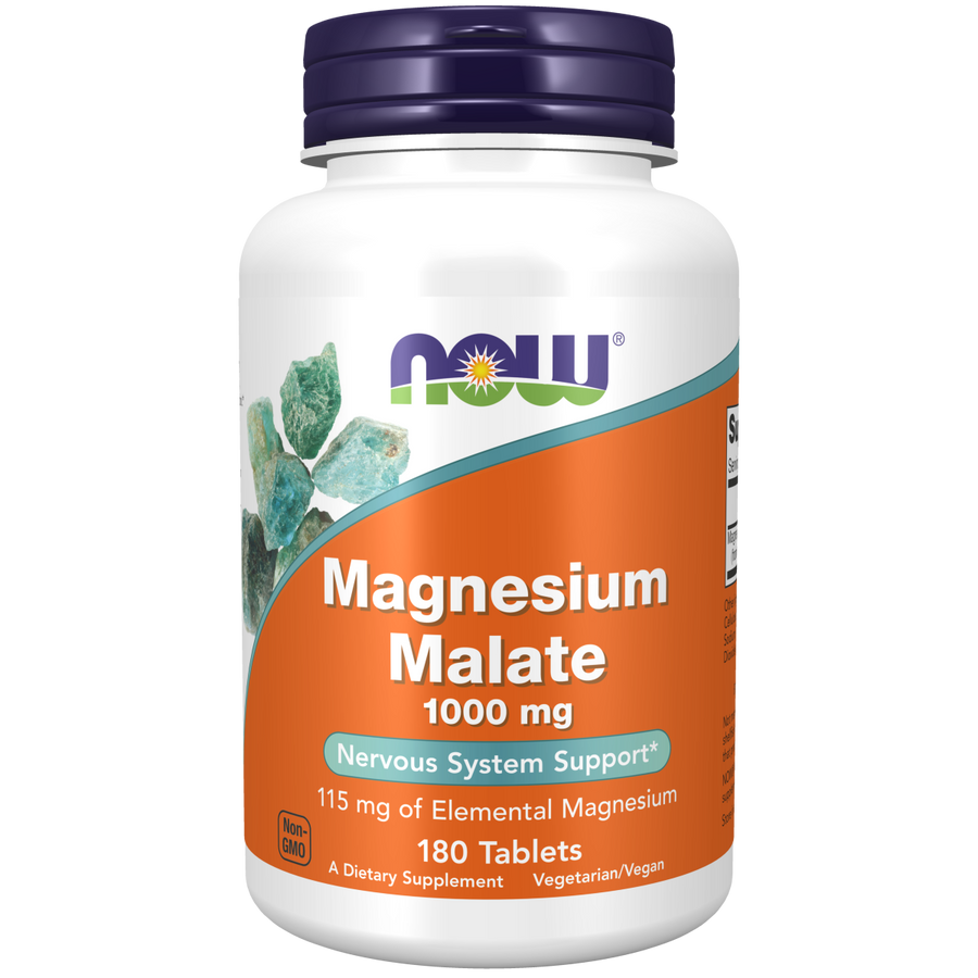 Malato de magnesio 1000 mg (180 TAB) /Magnesium Malate 1000 mg Tablets