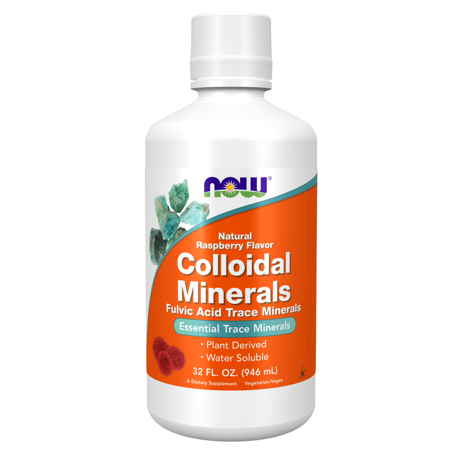 Multimineral Minerales Coloidales, Sabor a frambuesa (32 fl oz) / Colloidal Minerals, Raspberry Flavor