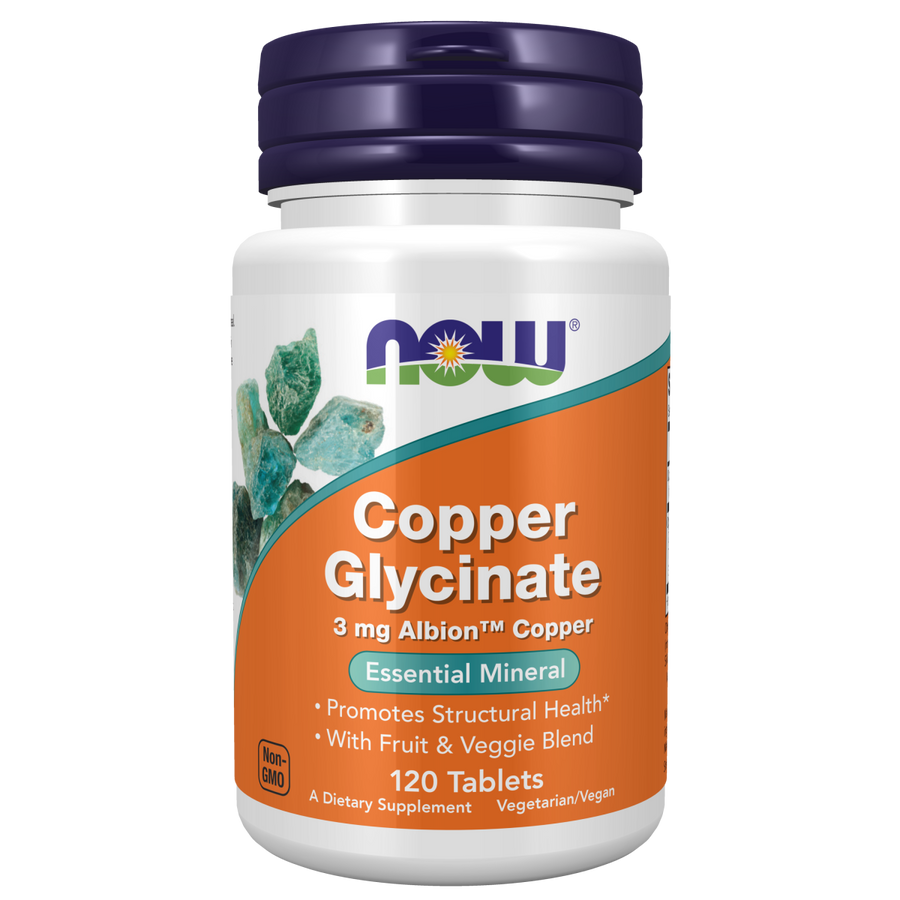 Glicinato de Cobre (120 tabs) /Copper Glycinate (120 tabs)