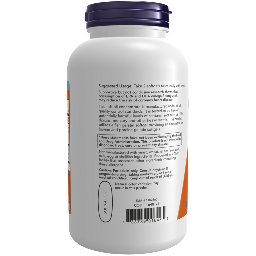 Omega-3, (200 cápsulas blandas de pescado) /Omega-3 (200 Fish Softgels)