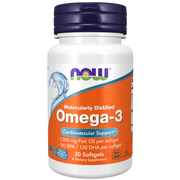 Omega-3 destilada molecularmente (30 Softgels) /Omega-3, Molecularly Distilled Softgels