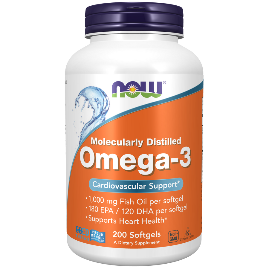 Omega-3 Destilada Molecularmente (200 Softgels)/Omega-3, Molecularly Distilled Softgels