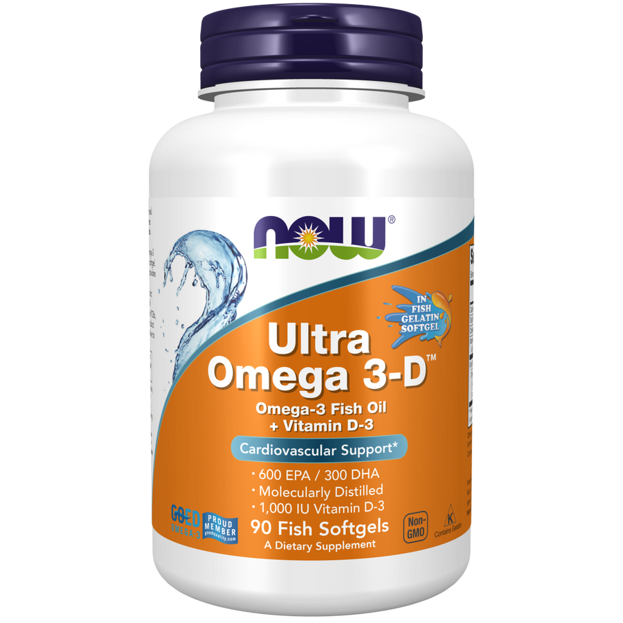 Ultra Omega 3-D™ (90 Fish Softgels) / Ultra Omega 3-D™ (Fish Gelatin)