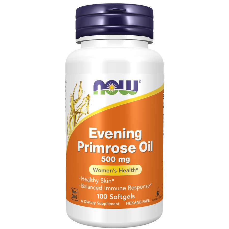 Aceite de onagra 500 mg (100 Softgels)  / Evening Primrose Oil 500 mg