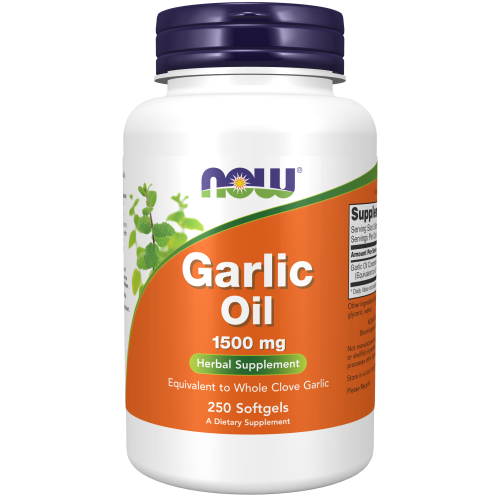 Aceite de Ajo 1500 mg / Garlic Oil 1500 mg (250 Softgels)