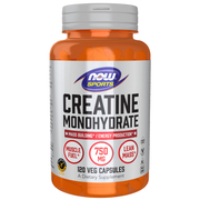 Monohidrato de Creatina 750 mg (120 Veg Caps)/ Creatine Monohydrate 750 mg