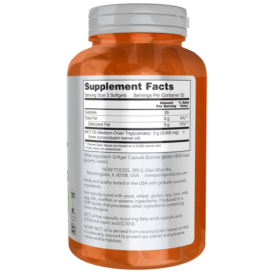 MCT Oil 1000 mg 150 Softgels